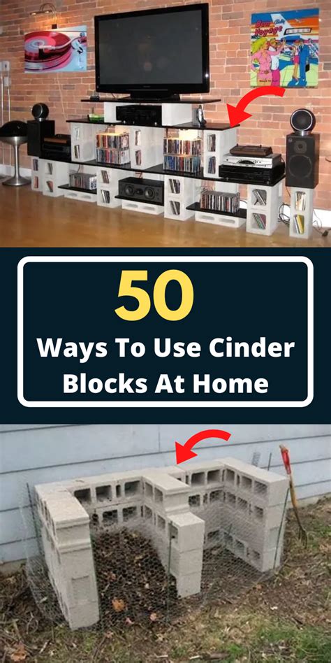 50 Clever And Creative Ways To Use Cinder Blocks All Around Your Home