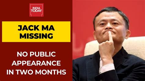Billionaire Jack Ma Missing After Criticising China No Public