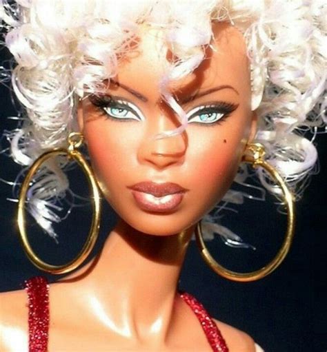 Pin By Gracia Rich On Dolls Beautiful Barbie Dolls Black Barbie