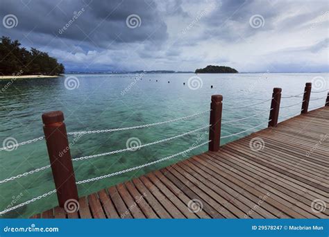 Manukan Island At Borneo Sabah Malaysia Stock Image Image Of