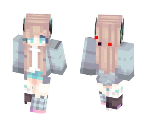 Download Cute Demon Girl Minecraft Skin For Free