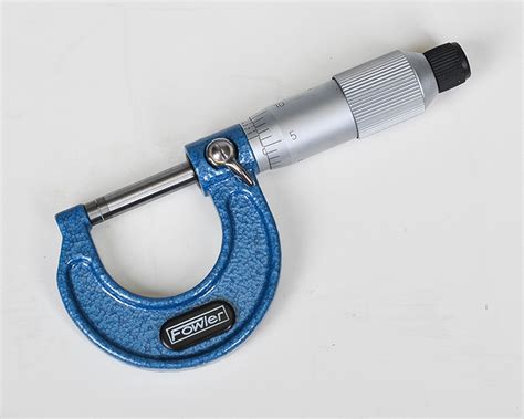 Fowler 0 4 Outside Inch Micrometer Set 52 215 004 Penn Tool Co Inc