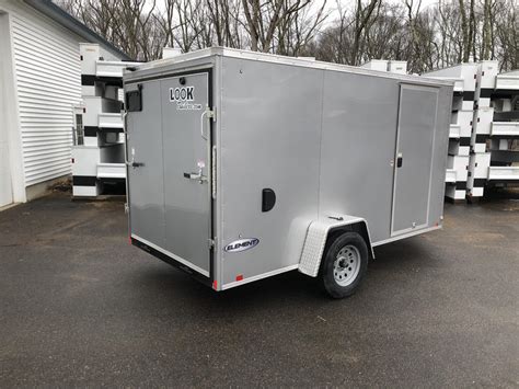 2021 Look Trailers 6x12 Enclosed Bh Trailers And Plows