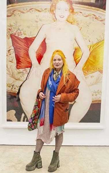 Vivienne Westwood At The ICA For The Juergen Teller Exhibition Woo