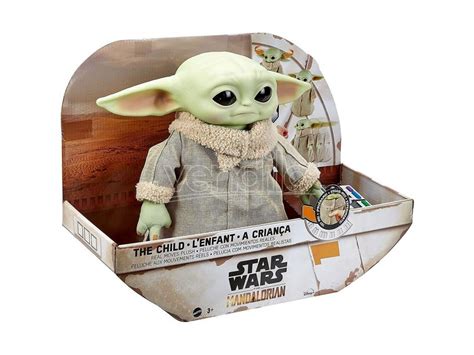 Mattel Star Wars The Mandalorian Remote Control Baby Yoda 28cm Mattel