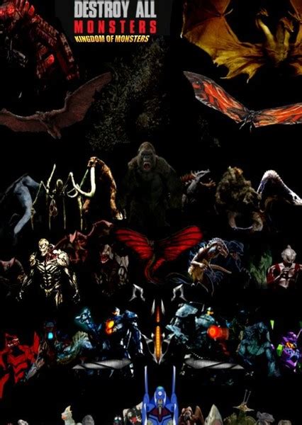 Destroy All Monsters Kingdom Of Monsters Fan Casting On Mycast