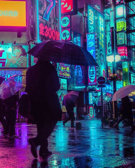 Tokyo Nights Liam Wongs Neon Lit Photographs Of A Rain Soaked Tokyo