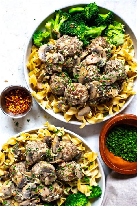This way you don't overmix and end up with tough meatballs. Lighter Crockpot Swedish Meatballs (From Scratch!) - The Girl on Bloor