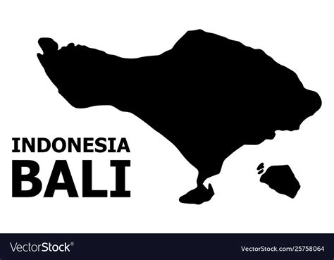 Bali Map Vector Dan Letak Geografis Pulau Bali Direktori Bisnis Dan
