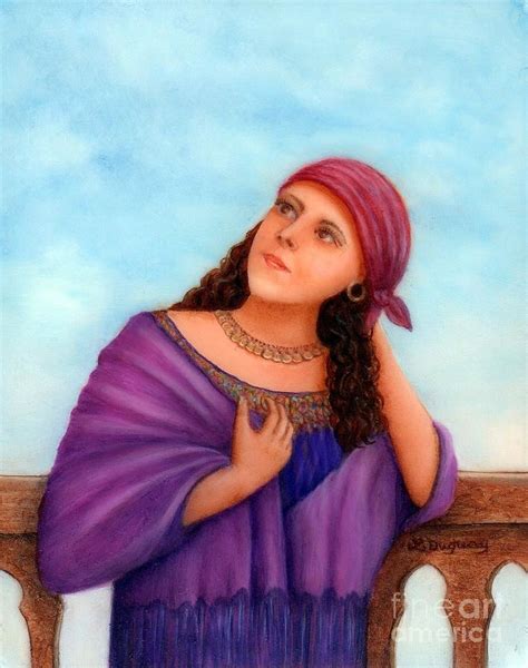 Enchanting Carmelita Painting By Lora Duguay Fine Art America