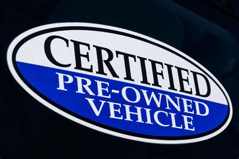 Defining Certified Pre Owned A Blog By Thompson Sales