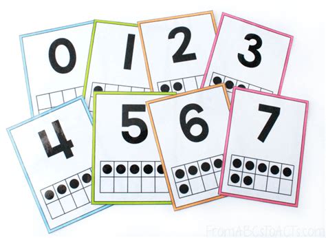 1 10 Number Cards Worksheet Education Com 10 Best Printable Number