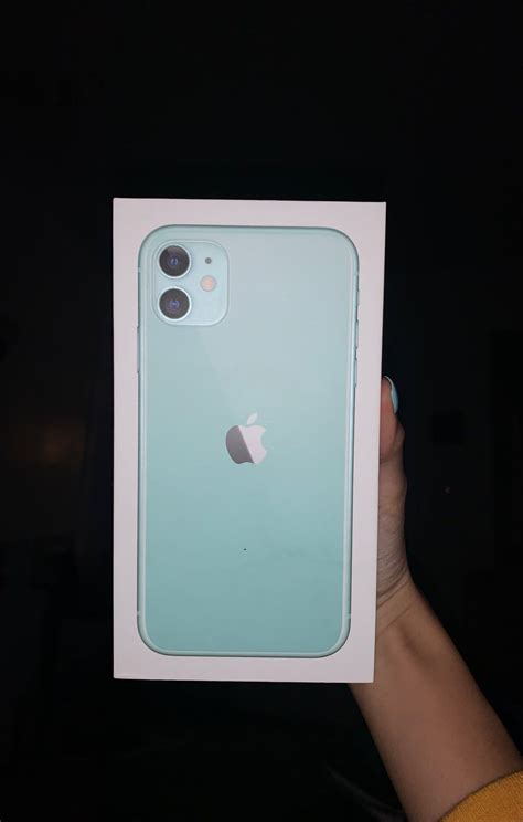 Iphone 11 Mint Green Box 64gb Iphone Iphone 11 Iphone Phone Cases