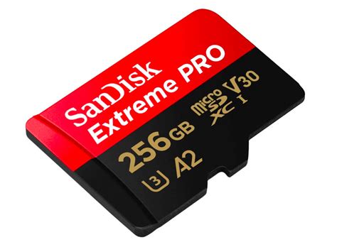 La Microsdxc Sandisk Extreme Pro 256 Go à 39 € Chez Amazon