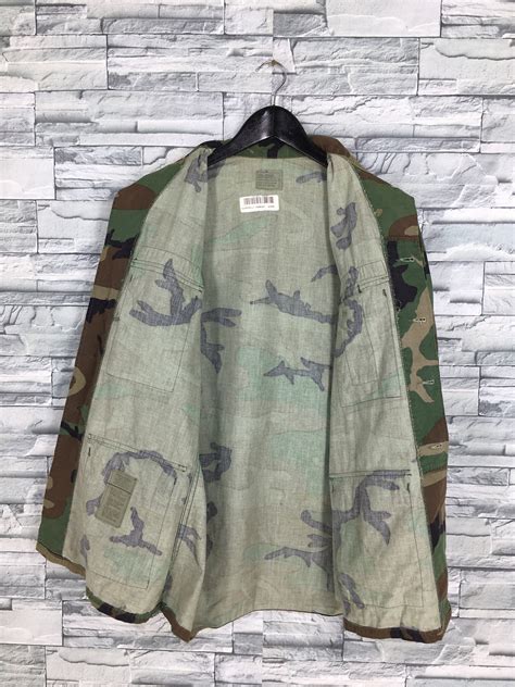 vintage m 65 field jacket camo size small 1980s us military etsy