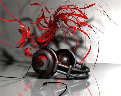 Black And Red Music Wallpapers Wallpaper Cave