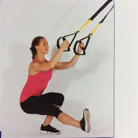 Trx Pistol Squat Exercise How To Workout Trainer By Skimble