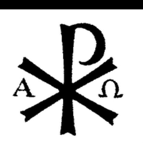 Chi Rho One Of The Earliest Symbols Adopted By Christians