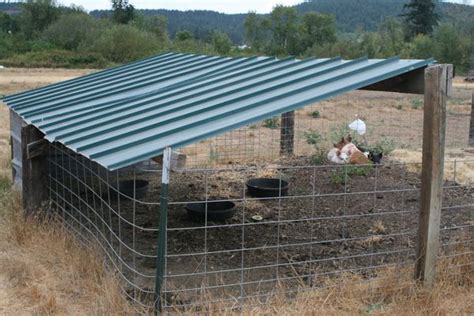 Easy To Build Pig Pen Homestead Pigshogs Pinterest Shelters