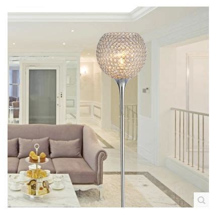 Cult living ) this type of lamp isn't going to cast bags of light about (in fact, black shades throw light up and down but not out); Simple modern K9 Crystal floor lamps Silver Golden color stand lamps light living room bedroom ...