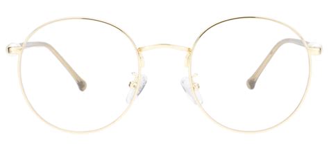 8801 round yellow eyeglasses frames leoptique