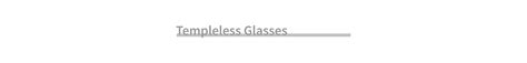 Templeless Glasses Behance