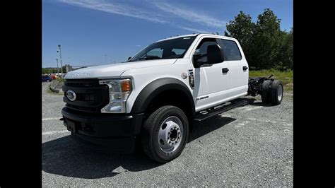 Oxford White 2022 Ford Super Duty F 550 Chassis Cab Review Macphee Ford Youtube