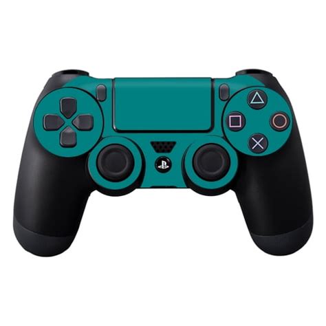 Skin Decal Wrap For Sony Ps4 Controller Solid Teal
