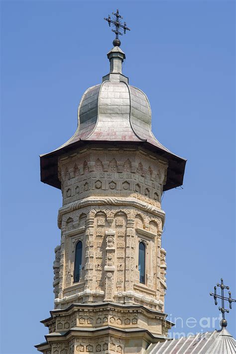 Churchbell Tower Of Dragomirna Monastery Photograph By Cosmin