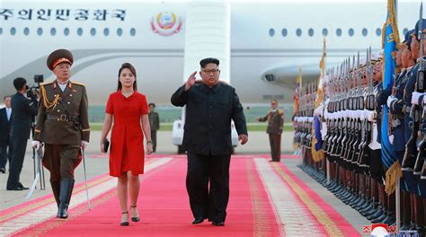 Sometimes that is in the form of a missile test. Kim Jong Un sister and wife improve the North Korean ...