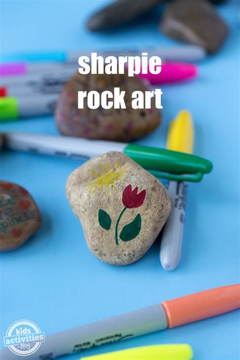 Super Easy Sharpie Rock Art Kids Activities