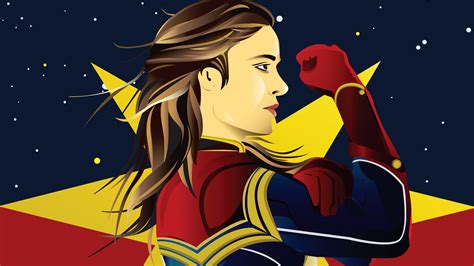Movie Captain Marvel Art Wallpaperhd Superheroes Wallpapers4k
