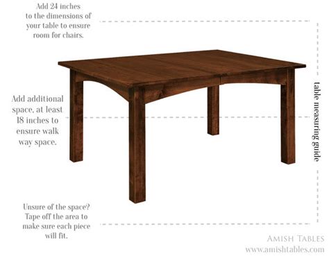 Table Seating And Seating Measurement Guide