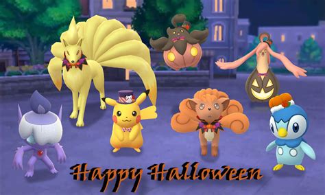 Happy Halloween From Pokemon Go By T Me1 On Deviantart