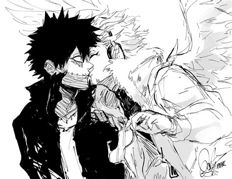 In a world dominated by heroes and villains, there needs to be a gray area. Hawks Dabi Hot Wings Boku no Hero Academia BNHA | Anime ...