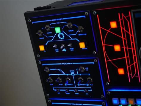 I Built A Fully Functional Overhead Control Panel For My Computer Control Panel Paneling