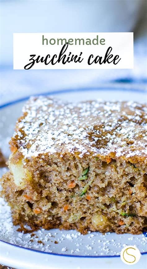 Irresistibly moist and secretly healthy carrot cake… this recipe is so good, you're going to want to eat it again for breakfast the next morning! Zucchini Cake | Recipe | Dessert recipes, Best pound cake ...