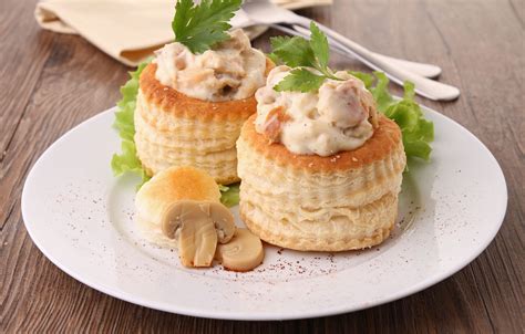 Bouchées à la reine restes de volaille Recette de Bouchées à la