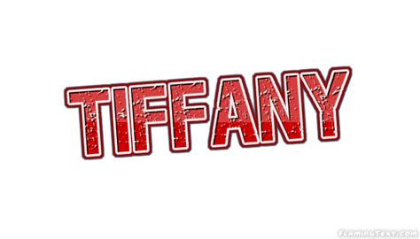 Tiffany Лого Бесплатный инструмент для дизайна имени от Flaming Text