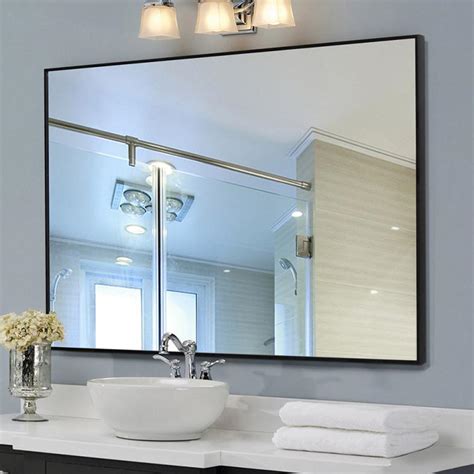 Rectangle Black Framed Bathroom Vanity Mirror Dfs 01 Led Mirror