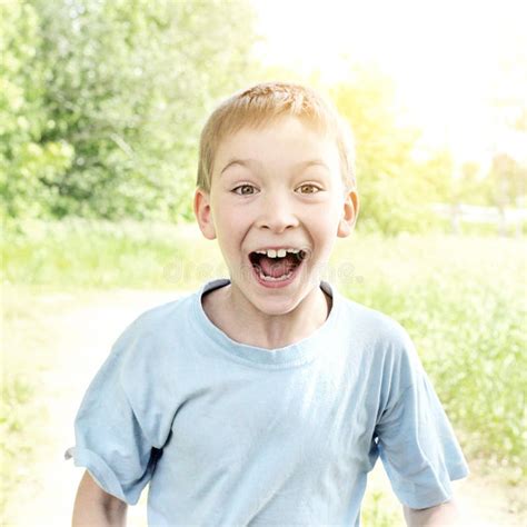 Surprised Kid Portrait Stock Image Image Of Youthful 65313445