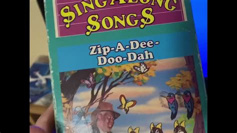 Opening And Closing To Disney Sing Along Songs Zip A Dee Doo Dah VHS YouTube