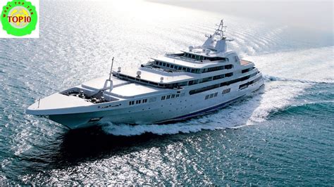 10 Most Expensive Yachts Ever Built Youtube