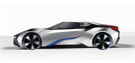 Bmw I8 Concept Spyder Design Sketch Car Body Design