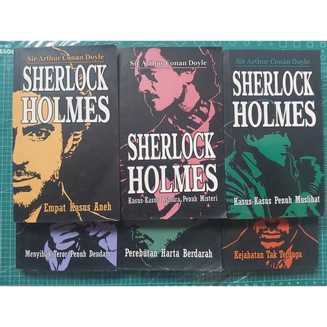 Jual Buku Novel Sherlock Holmes Kasus Misteri Satuan Shopee Indonesia