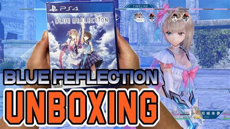 Blue Reflection Ps4 Unboxing Youtube