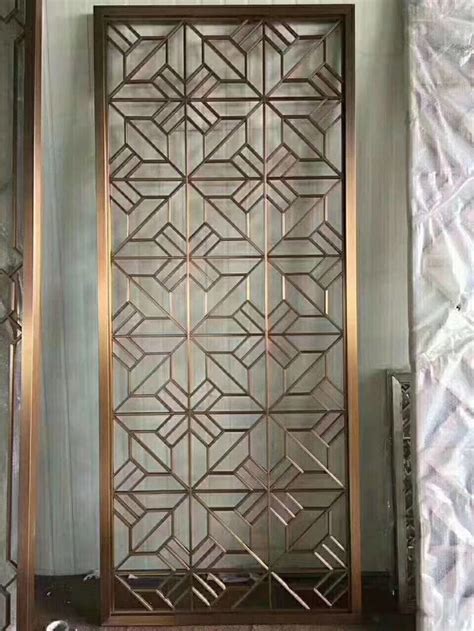 Golden Stainless Steel Partition Screens Pu Finish At Rs 2450square Feet In Mumbai