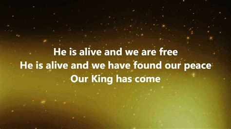 Our King Has Come Elevation Worship W Lyrics Youtube