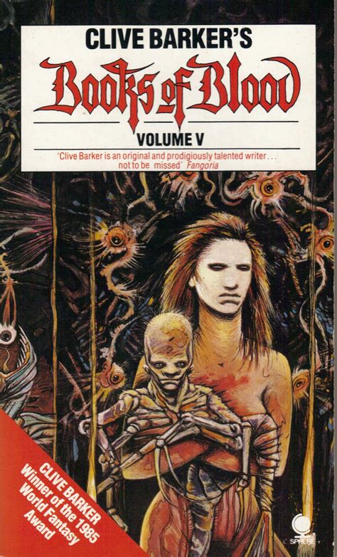 Too Much Horror Fiction Books Of Blood Vol 5 By Clive Barker 1985