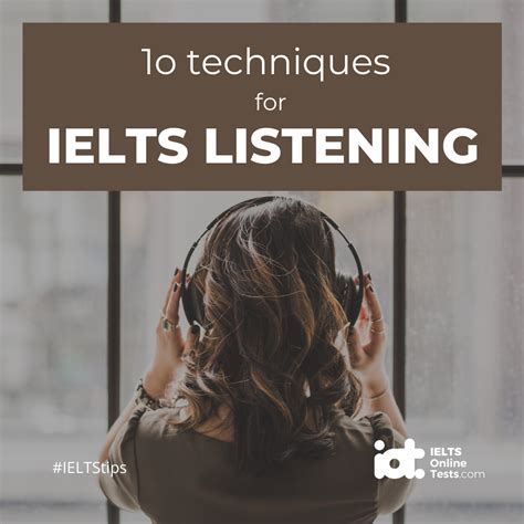 10 Techniques For Ielts Listening Ielts Online Tests